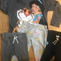 zara ジャスミン長袖tシャツ レギンス3本