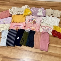 【セット売り】100サイズ女の子服　22点詰め合わせ