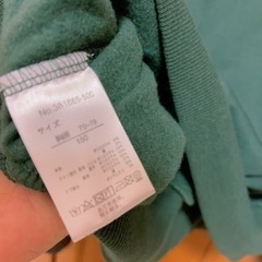 150cm トレーナー　裏起毛　トップス　の画像