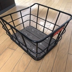 自転車後ろカゴ