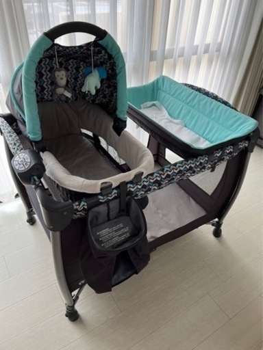 【値下】babytrend ベビーベッド　プレイヤード