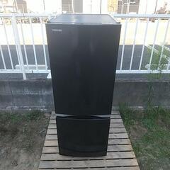 動作確認済み/2019年製/153L/TOSHIBA/ノンフロン冷凍冷蔵庫/GR-P15BS(K)/規2
