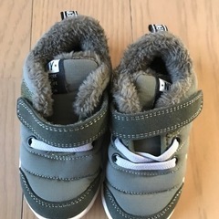 [未使用品] 14.5cm  冬用シューズ