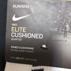 【NIKE】 ELITE CUSHIONED ソックス【未使用】の画像