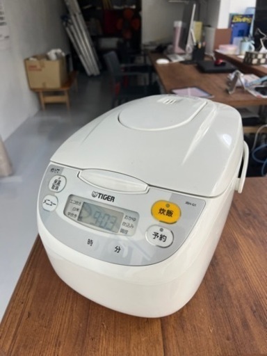 交渉中　炊飯器　新古品