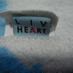 【中古】LIVHEART　りぶはあと　ブランケット　クリスマス柄の画像