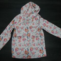 コストコ　PEKKLE　ソフトシャルジャケット　14/16　女の子　フード付ジャケット　アウター　キッズ　子供服　１５０サイズの画像