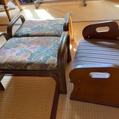 座椅子　あぐら椅子　正座椅子　3つ　和風