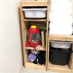 美品♡IKEA トロファスト　3つセット　引き出しケース付き　TROFASTの画像