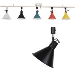 新品 ライティングレール 照明器具4台込み
の画像