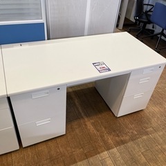JJJ-6 【オフィス家具専門店】1400幅 両袖デスクです！