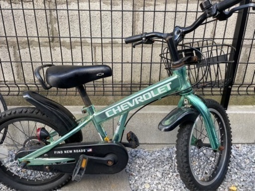 割引 CHEVROLET(シボレー)自転車16インチ(キッズ用)※補助輪付き