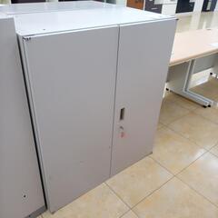 ★ジモティ割あり★  事務用キャビネット グレー H104×D4...