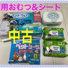 【差し上げます】猫オムツ　ペットシーツ