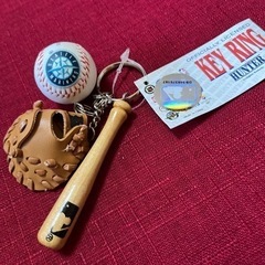 【未使用タグ付き】シアトルマリナーズ　MLB キーリング　キーホルダー　イチロー２００５の画像