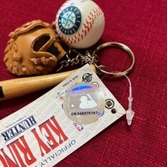 【未使用タグ付き】シアトルマリナーズ　MLB キーリング　キーホルダー　イチロー２００５の画像