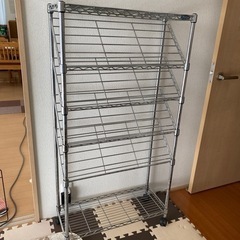 メタルラック　本棚の画像
