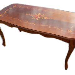 新札幌 センターテーブル コーヒーテーブル イタリア 象嵌 幅50×全長99