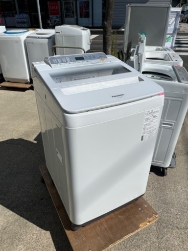 ☆8.0kg洗い!!☆ Panasonic 全自動電気洗濯機 NA-FA80H6 2018年 配送＆設置もご相談ください!!