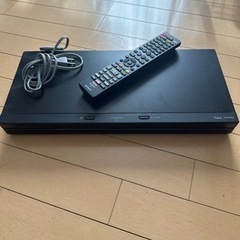 SHARP ブルーレイディスクレコーダー お譲りします
