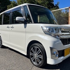 平成26年 タント ｶｽﾀﾑRS SA LA600S パール 走...