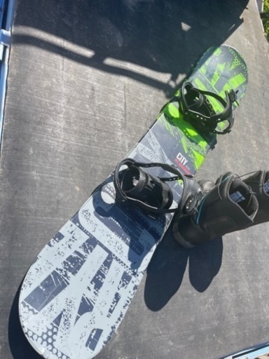 子ども用スノーボード3点セット