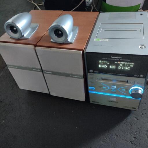 Panasonic パナソニック DVD/MD STEREO SYSTEM SA-PM905 DVD スピーカー CDチェンジャー CDプレーヤー システムコンポ 現状品\n\n