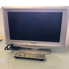 パナソニック　テレビ　TH-L17C10 2009年製　白　リモ...