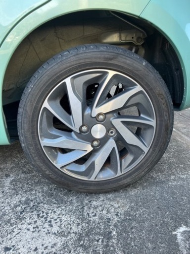 SUZUKI　スペーシア純正　15インチ　4.5J+45　4H-100　中古