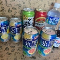 KIRIN氷結SAPPOROグレフルサワーリポビタンDスポーツドリンク