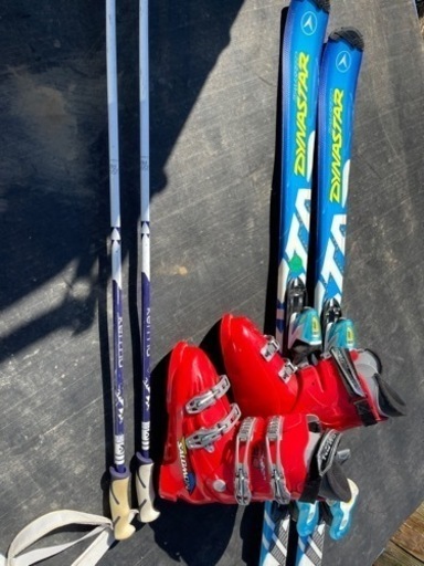 子ども用スキー4点セット