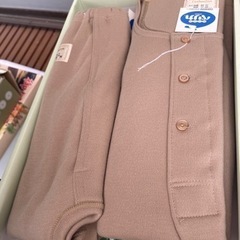 旭化成　カシミロン　アンダーウェア　上下セット　裏起毛　紳士肌着　Mサイズの画像