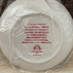 新品　不二家　ぺこちゃん　クリスマスのお皿の画像