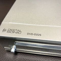 DVDプレイヤー　※リモコン欠品　DIGITAL SONIC DVD-D225の画像