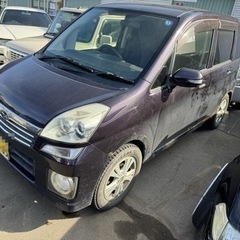 ステラカスタム　車検1年付　4WD とりあえずボロい！足車に走る...
