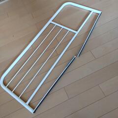 カインズ　ベッドサイドガード　ホワイトの画像