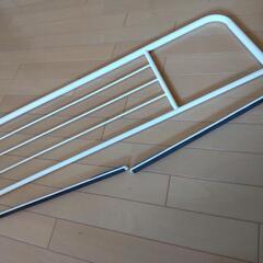 カインズ　ベッドサイドガード　ホワイトの画像