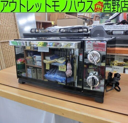 オーブントースター 2021年製 アイリスオーヤマ 4枚焼き ミラー POT-413-B ブラック 札幌 西野店