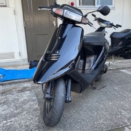 アドレV100 車庫保管