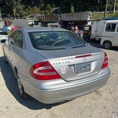 メルセデスベンツ、CLK240、革シート、52000キロ台、状態きれいめ‼️の画像