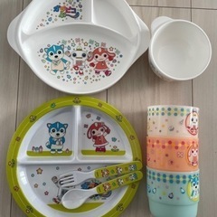 ガラピコぷ〜　食器　コップ　セット