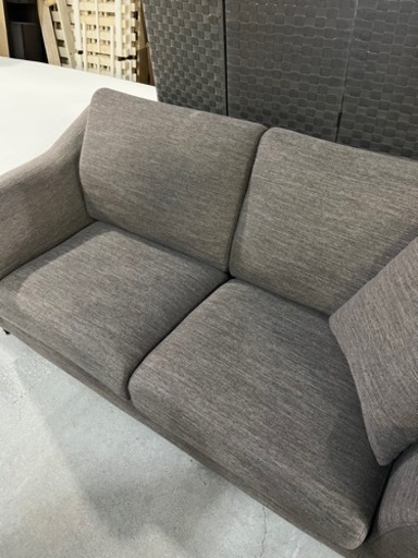 ☆美品!!☆ イチオシおすすめ商品!! ダークモカ 2021年 ニトリ 2人掛け ワイド ソファ Nポケット A15 布製 