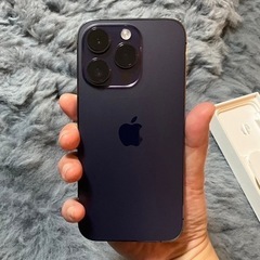 【保証付】iPhone14pro 128GB SIMフリー　パープルの画像