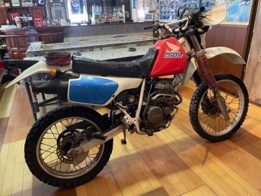 【値下げしました！】HONDA XLR250R MD22 実働車　書類付