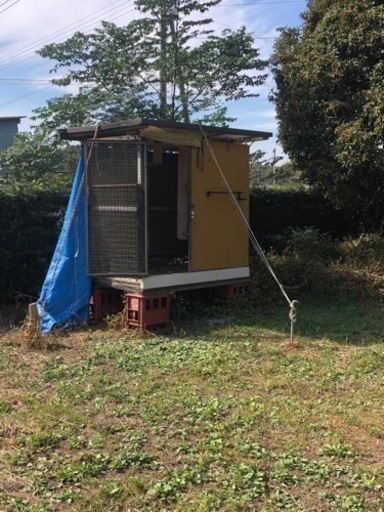 鳩舎・塩土・プラスリン・飲水器一式売ります