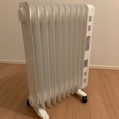 美品 2021年製 オイルヒーター 8畳 アイリスオーヤマ  直接引き取り限定の画像