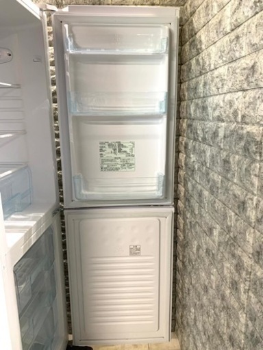 大阪限定配送★3ヶ月保証付き★冷凍冷蔵庫★2019年★IRIS★AF162-W★S-132★162L★2ドア