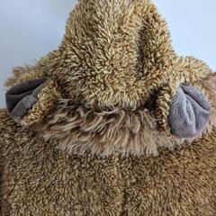 再募集【中古】アニマルモコ　ライオン　ポンチョ　動物　ハロウィン　もこもこ　しっぽの画像
