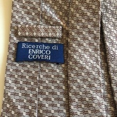 エンリコ　コベリ　イタリア製　ネクタイシミ有りの画像