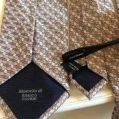 エンリコ　コベリ　イタリア製　ネクタイシミ有りの画像